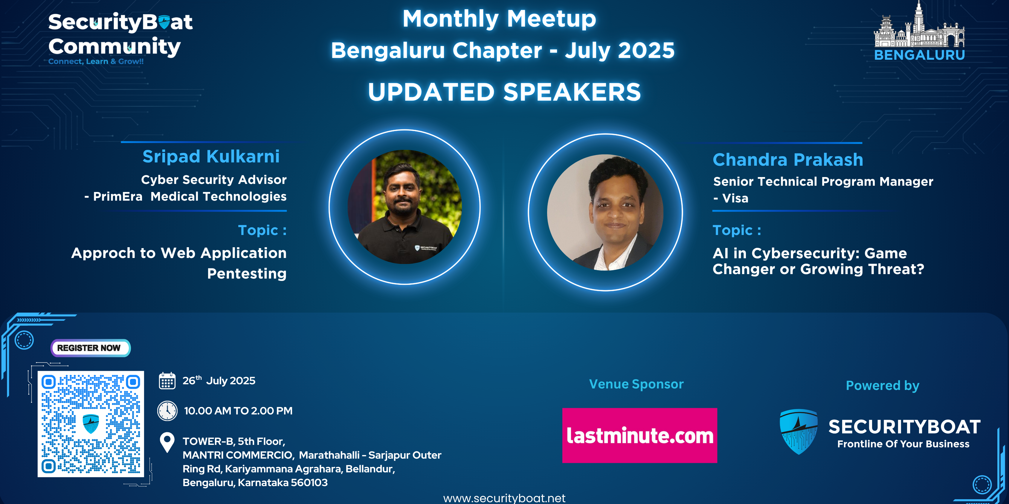 SecurityBoat Monthly Meetup – Bengaluru Chapter (July 2025)