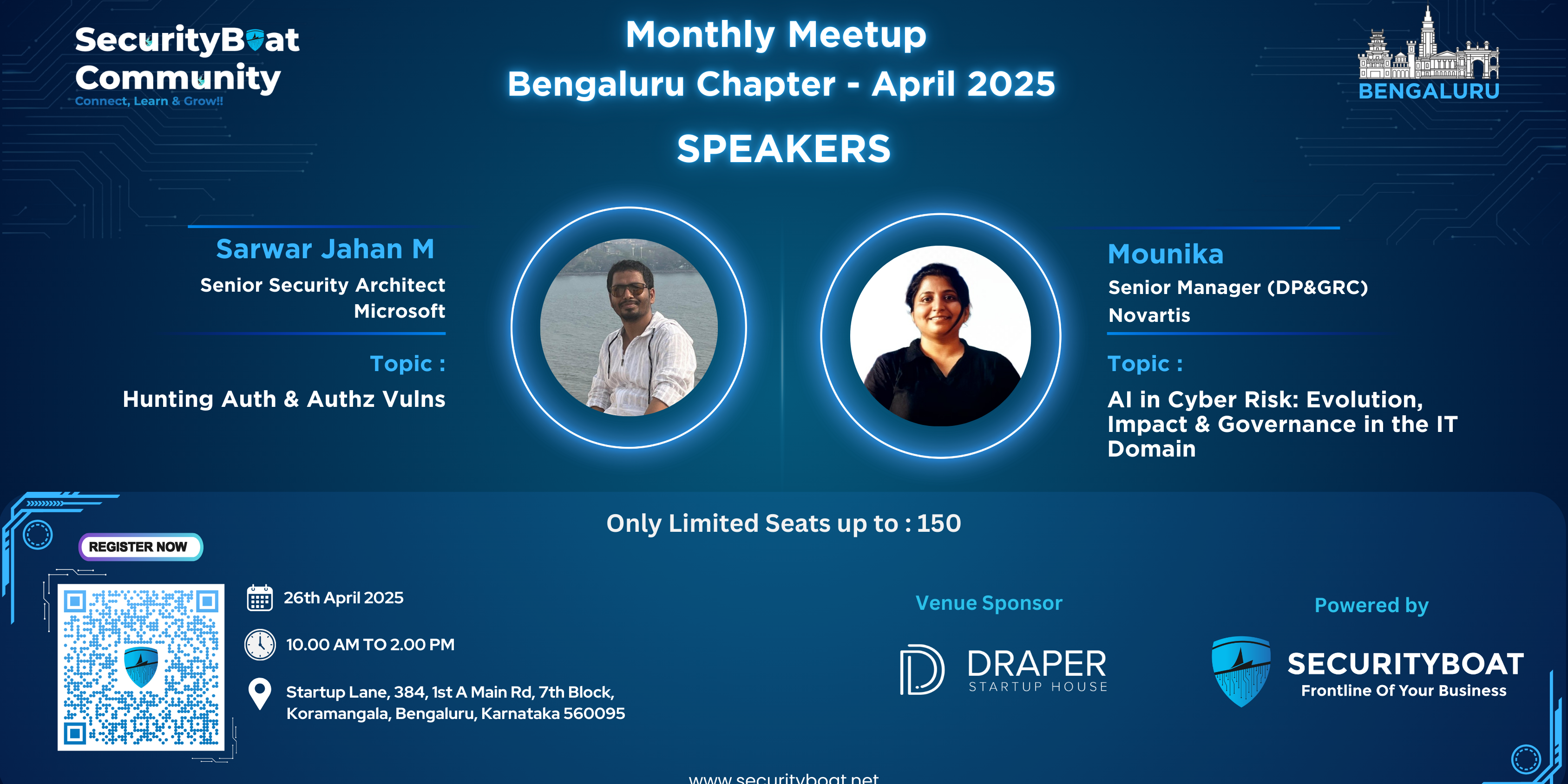 SecurityBot Monthly Meetup – Bengaluru Chapter (April 2025)