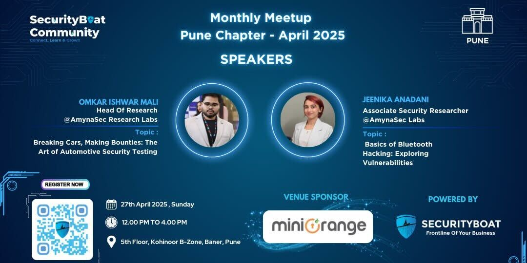 SecurityBoat Community Meetup (Pune) – April 2025