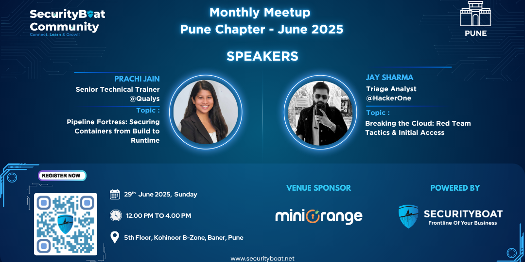 SecurityBoat Community Meetup (Pune) - June 2025