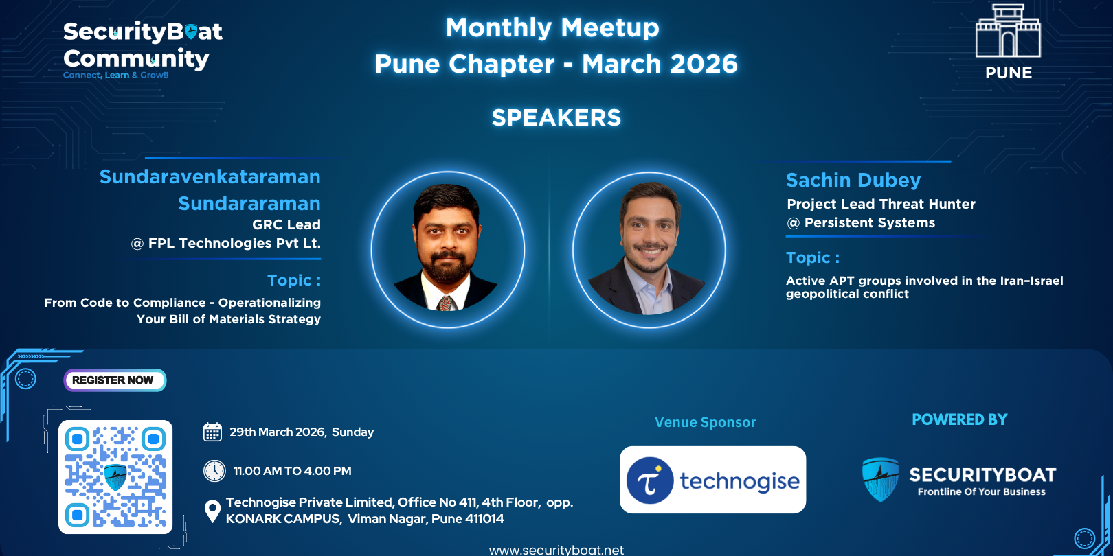 SecurityBoat Community Meetup (Pune) - March 2026